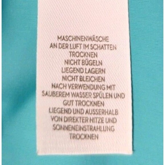 Mini Boden Girl's One-Piece Swimsuit Bird Summer Pool Water Park Blue Sz 7-8 - Picture 6 of 8